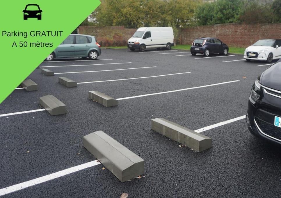 Super Studio Tout Equipe Wifi 2Pers Saint-Quentin  Eksteriør billede